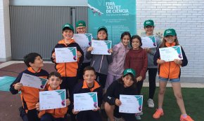 L'escola Guillem Fortuny participa a fira científica «Tastet de Ciències» de Reus