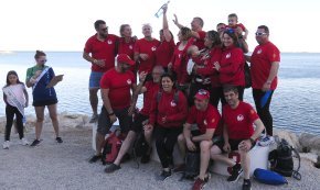 El Club Rem Cambrils aconsegueix la quarta posició a la IV Trobada de Muletes de l'Ampolla