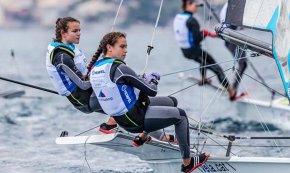 Carla i Marta Munté es pengen el bronze en la categoria sub23 del Campionat d'Europa de 49erFX 