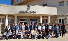 L'Ajuntament de Vandellòs i l'Hospitalet de l'Infant rep una delegació d’alumnes del programa europeu Erasmus+