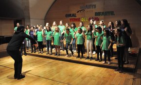 La Cripta acull un concert amb corals infantils de Cambrils, Tarragona i Torredembarra