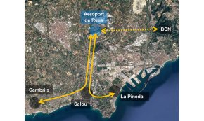 Territori i Sostenibilitat millora l'oferta de transport públic entre l'aeroport de Reus i els nuclis turístics de la Costa Daurada i amb Barcelona