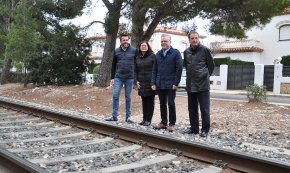 Units per demanar el desmantellament immediat de l'actual traçat ferroviari