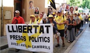 La finalització del judici als presos polítics marca la concentració setmanal dels Avis i Àvies