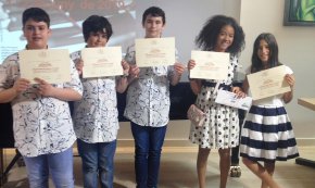 Quatre alumnes de l'Escola Municipal de Música, premiats a un concurs de piano a 4 i 6 mans 