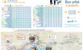 L'autobús urbà de Cambrils inicia el servei de la temporada d'estiu