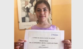 Gillian Panebianco guanya el primer premi del Concurs de piano Ciutat de Mataró