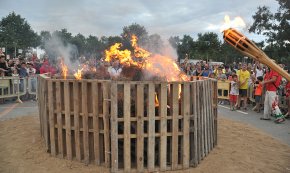 Primer cap de setmana d'actes de la Festa Major de Sant Pere amb l'arribada de la Flama del Canigó com a acte més destacat