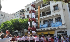 Els Xiquets de Cambrils descarreguen el tercer 3 de 7 de la temporada