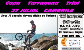 Cambrils serà l'escenari de la prova final de la Copa Tarragona de Trial 2019