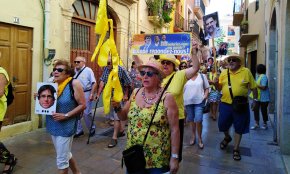 La Taca d'Oli dels Avis i Àvies es manté força activa en suport als presos polítics i exiliats