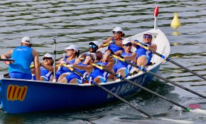 Continuen els bons resultats del Vogadors Vent d'Estrop a la regata de Flix