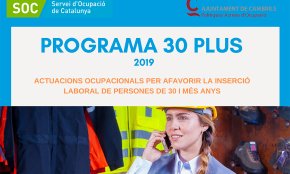 L'Ajuntament impulsa un programa per la inserció laboral de persones aturades majors de 30 anys