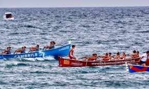 Vent d'Estrop Vogadors de Cambrils aconsegueix bons resultats a la regata de Mataró