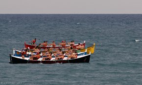 Regularitat del Club Rem Cambrils a la quarta regata de la XVII Lliga Catalana de Llagut