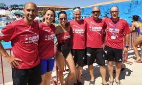 Joan Carles Adell del Cambrils Club Natació, campió d’Espanya màster +50 a la prova dels 400 metres lliures