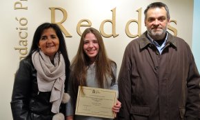 Anna García Cots de l'institut Cambrils és guardonada als premis de la Fundació Reddis pel seu treball de recerca