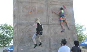 Lucía Bárcena i Xavier Fernández, guanyadors de la 1a edició de l'Open d'Escalada Ciutat de Cambrils