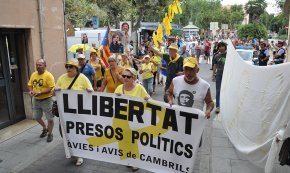 Concentració dels Avis i Àvies sense la presència dels provocadors unionistes