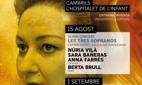 El Daurada Escena aixeca el teló, demà, amb el concert «Les tres sopranos»