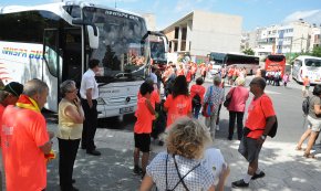 L'ANC Cambrils posa a la venda els tiquets d'autocar per anar a la manifestació de la Diada a Barcelona 