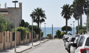 L'Ajuntament renova l'enllumenat de la urbanització Les Mimoses