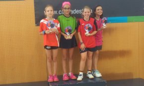 El CTT Cambrils copa els podis a diferents categories del Torneig 24 Hores de Tennis Taula de Cassà de la Selva