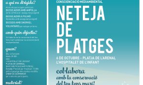 Jornada de neteja de platges a l'Hospitalet de l'Infant per aquest diumenge 6 d'octubre