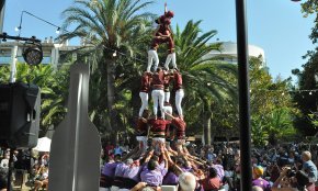 Els Xiquets de Cambrils descarreguen el primer 4 de 6 amb el pilar de la temporada