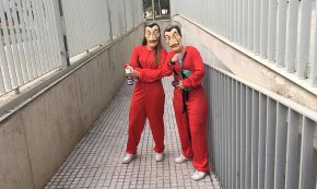 Prop de 400 persones visiten el Passatge del Terror organitzat per alumnes de l'institut La Mar de la Frau