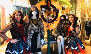 Els establiments Tissu, Òptica Art Visual i Estètica M. de Armas guanyen el Concurs d'Aparadors de Halloween de la UB