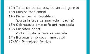 Cambrils programa actes pel 9N emmarcats en el Tsunami Democràtic