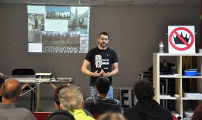 L'historiador Axel Baiget ofereix una xerrada sobre «l'aberració del Valle de los Caídos»