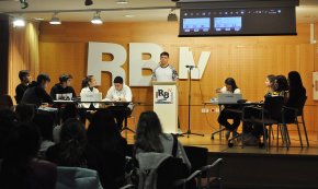 Alumnes de l'institut Ramon Berenguer IV protagonitzen la primera «Lliga de debat»