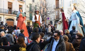 La professó de la Immaculada centra els actes festius de la diada de la Festa Major 