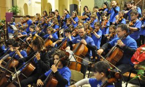 L'Escola Municipal de Música celebra el concert solidari de Nadal per col·laborar en la Marató de TV3