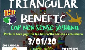 El Marina Cambrils organitza, avui, el triangular de futbol benèfic «Cap nen sense joguina»