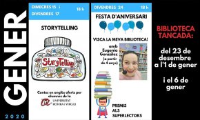 La Biblioteca celebrarà el seu aniversari amb un espectacle i el lliurament de premis als Superlectors 