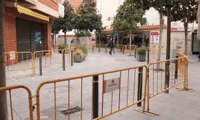 S'inicien les obres de reparació del paviment dels carrers de Juan Sebastian Elcano i de Miquel Planàs
