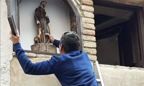 Mont-roig beneeix una capelleta dedicada a Sant Francesc d'Assís 