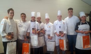 Hugo Rodríguez i Pau Polo guanyen el concurs de joves cuiners de les Jornades de la Galera