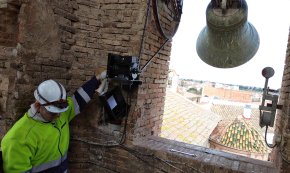 Les campanes de l'església de Santa Maria tornen a funcionar de manera completa