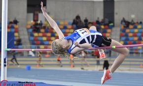 L'atleta Sofia Rubio assoleix la quarta posició al campionat de Catalunya de proves combinades s-14