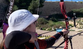 Comença la temporada de camp amb uns excel·lents resultats per a l'arquera cambrilenca Maria Pitarch