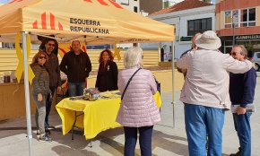 ERC Cambrils es mobilitza per recaptar fons en favor de la Caixa de Solidaritat