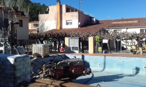S'aturen les dues obres municipals que estaven en marxa al poble de Masriudoms