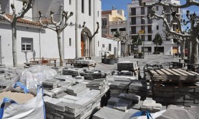Algunes de les actuacions d'obra pública que van quedar aturades per la crisi del coronavirus es reprendran a finals de la setmana vinent