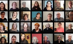 La Coral Verge del Camí interpreta «All you need is love» en una actuació virtual conjunta