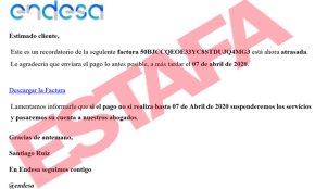Els Mossos i Endesa alerten d'una estafa on se suplanta el nom de l'empresa a través del correu electrònic