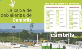 Es reobrirà la deixalleria municipal del camí de Belianes, aquest proper dilluns